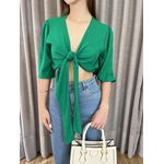 Cropped Jaque - Verde