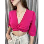 Cropped Jaque - Pink 