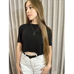 Cropped Básico Lavínia Preto