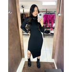 Vestido Midi Ayla - Preto