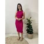 Vestido Canelado Juliana - pink