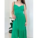 Vestido Catarina - Verde Bandeira