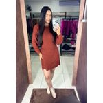Vestido Tricot Karina - Terracota