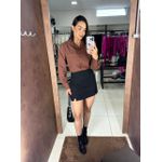 Camisa Emanuela - Marrom 