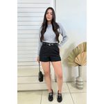 Blusa Tricot Lauren - Cinza