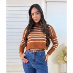 Cropped Tricot Maíra - Terracota