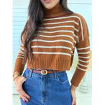 Cropped Tricot Maíra - Terracota