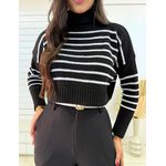 Cropped Tricot Maíra - Preto 