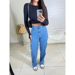 Cropped Sasha - Preto