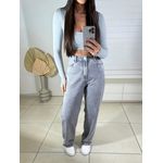Cropped Basic Duda - Cinza 