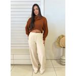 Cropped Tricot Julia - Terracota 