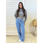 Cropped Tricot Julia - Cinza