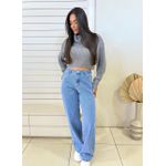 Cropped Tricot Julia - Cinza