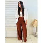 Calça Pantalona Celilia - Marron
