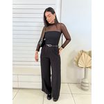 Body tule - preto 