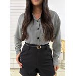 Camisa Listrada Katia - Preto