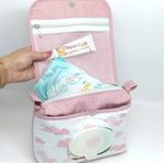 Necessarie Porta Fraldas e Lenço com Aba - Liz