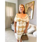 Vestido Regina Plus Nude/off