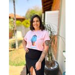 T shirt Sorvete rosa