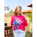 Cropped Amazonia plus Pink