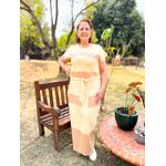 Vestido Bianca Plus Nude/ marrom 