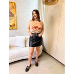 Tricot Nina Coração Nude
