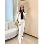 Conjunto Listra Marcela Branco Tricot