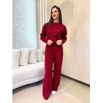 Conjunto Tricot Loice Marsala