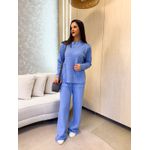 Conjunto Tricot Agata Azul