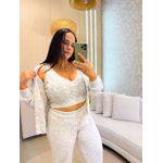 Conjunto Heloísa Tricot Off pré venda 
