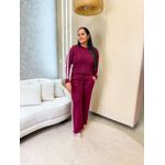 Conjunto Loren Marsala Tricot