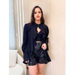 Camisa Cleo Preta