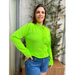 Camisa Carola Verde Lima