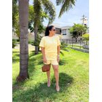 Conjunto Helo Amarelo Manteiga 