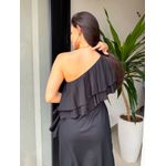 Vestido Naomi Linho Preto