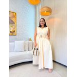 Vestido Sol Amarelo Manteiga