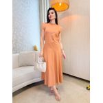 Vestido Olivia Marrom Mocha