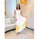 Vestido Nádia Off/Amarelo