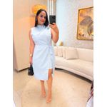 Vestido Marina Azul Bebê 