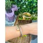 Bracelete Parafuso Dourado