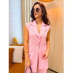 Conjunto Tricot Carola Rosa 