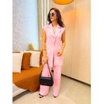 Conjunto Tricot Carola Rosa 