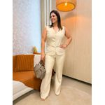 Conjunto Ana Alfaiataria Creme