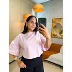 Cropped Hering Rosa Bebê 