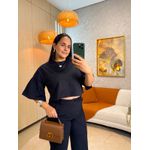 Cropped Hering Preto