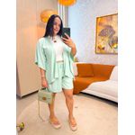 Conjunto Rafaela Kimono Verde Bebê