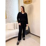 Conjunto Juliana Tricot Preto