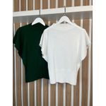 Combo Tricot Verde/ Branca