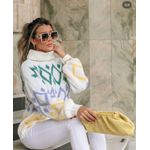 Tricot Romênia Branco