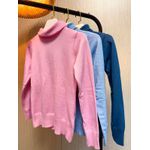 Combo Tricot Cacharrel Rosa Bebe-Azul Claro-Azul Escuro 
